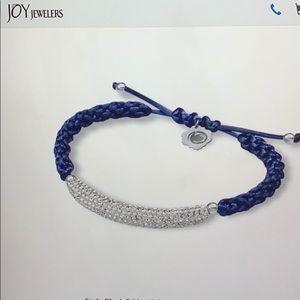Sterling Silver Penn State Bar Bracelet